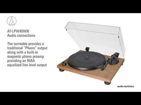 AT-LPW40WN Setup | Fully Manual Belt-Drive Turntable