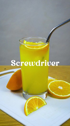 Easy Screwdriver Cocktail Recipe with Vodka and Orange Juice