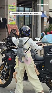 Big ADV, Tiny Rider, Giant Training Wheels – I’m Sold #vogeds625x #advriding #girlrider #bikelife