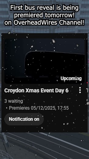 FIRST XMAS EVENT BUS REVEAL TOMORROW! | Croydon London Bus Sim