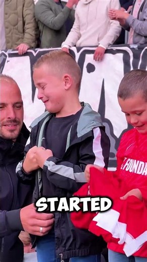 The Most Generous Fan You'll See Today ⚽