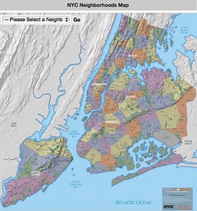 Searchable map of New York Neighborhoods