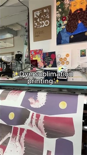 You NEED to watch the process of dye sublimation printing