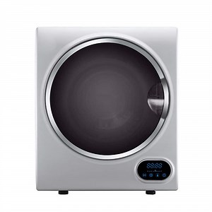 Magic Chef 1.5 cu ft. vented Compact Electric Dryer, in White, with Sensor MCSDRY15SE