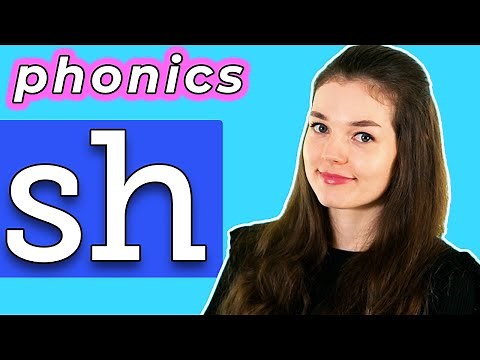 Adult Phonics: sh sound/words - digraph