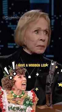 Carol Burnett Shares the Funny Excuse That Saved Her at an Ice Cream Shop 😂 #CarolBurnett #shorts