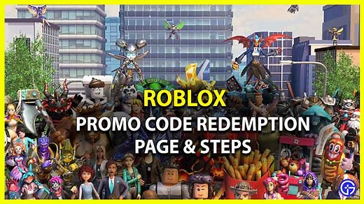 Where Is The Promo Code Redemption Page On Roblox?