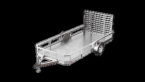 6.5’ x 14’ Open Trailer - Rugged Aluminum Trailers