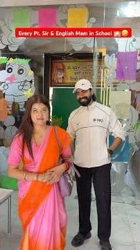 Every Pt. Sir & English Mam in School 🏫🤣 #shorts #teratrigun #ptsir #englishteacher