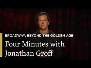 Four Minutes with Jonathan Groff | Broadway: Beyond the Golden Age | Great Performances on PBS