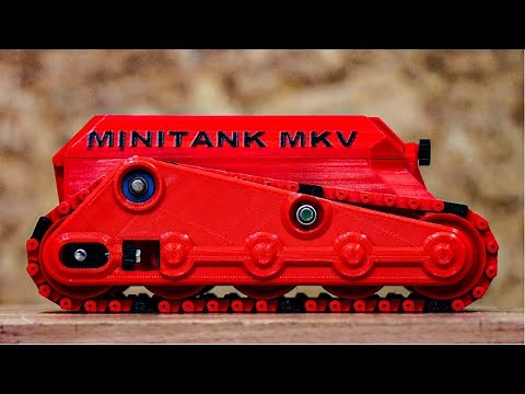 3D PRINTED RC MINI TANK