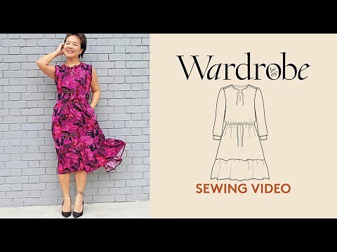 How to sew a dress| Sewing Tutorial | Wardrobe By Me