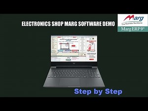 Electronics Shop Management Made Easy with Marg Software | Full Demo