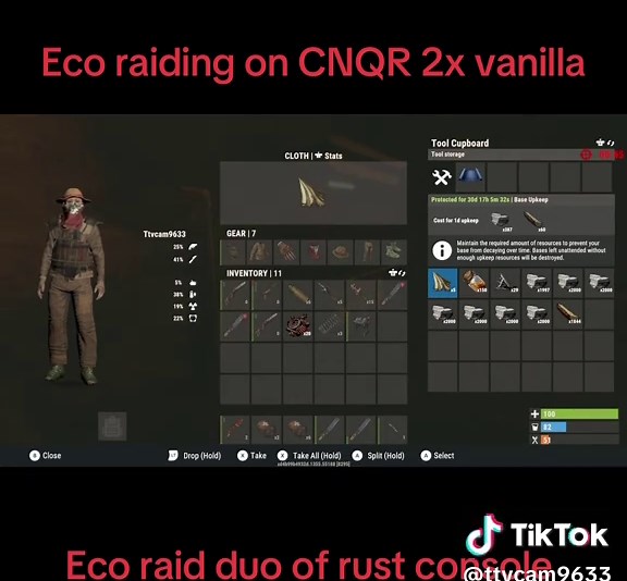 Eco Raiding Duo Strategies in Rust Console Edition