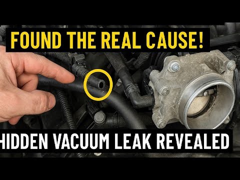 🚨 Code P0507 & P0456 Mystery Solved! The Hidden Vacuum Hose Causing Idle Problems