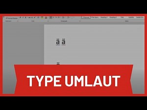 How to Type Umlaut on English Keyboard