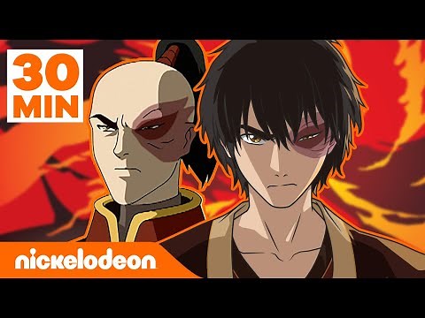 Avatar | L’évolution de la maîtrise du feu de Zuko en 30 MINUTES | Nickelodeon France