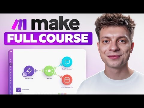 Make.com FULL COURSE 2026: Beginner to Pro (Build & Sell AI Automations)