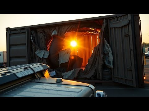 I Heard Knocking From Inside My Cargo Container | Complete Horror Script