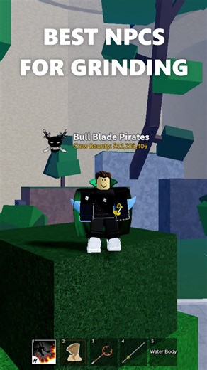 (FIRST SEA) These NPCS are the BEST for Grinding in #bloxfruits