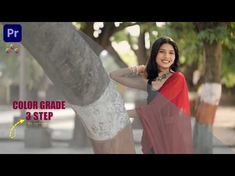Color Grade Using 3 Steps | Premiere Pro Tutorial Every Editor Should Know