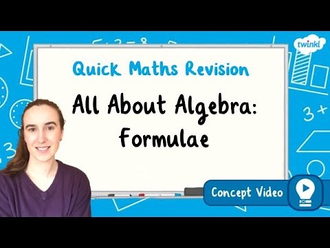 What Is Algebraic Formula? | KS2 Maths Concept for Kids