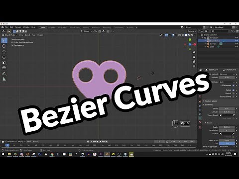 Blender Tutorial: Amazing Bezier Curves
