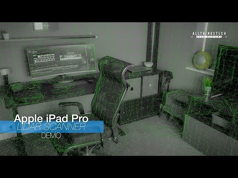 New Apple iPad Pro LiDAR Scanner in action | Try it Yourself!