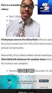 Breaking down Ryan Silverfield's Arkansas contract