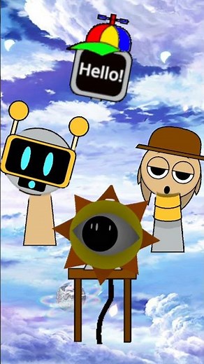 Spinning Sprunki Heads | Funny Incredibox Moments #sprunki #shorts