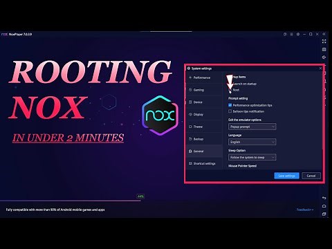 How to enable root on Nox Player