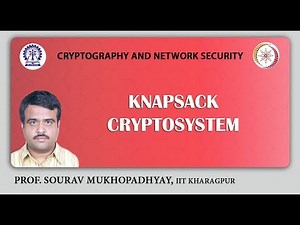 Knapsack Cryptosystem.