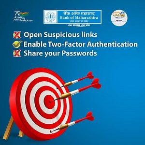 99 reactions | Stay vigilant and secure in the digital age and don't let cyber threats compromise your security. Learn how to make the right choices online and avoid the pitfalls of risky behavior. For more cyber tips, click https://bit.ly/CyberSecurityTip #BankofMaharashtra #mahabank #Cybersecurity #StaySafeOnline #ReportCybercrime #CyberAwareness #StayVigilant #Cybercrime #SecurityTip | Bank of Maharashtra | Facebook