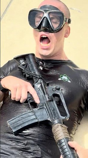 "Never Quit!" Special Operations candidates conduct pre-dive training #Military #NavySEALs #Army