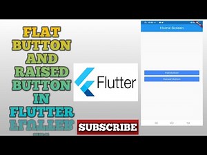 Buttons in Flutter - Flutter Widgets