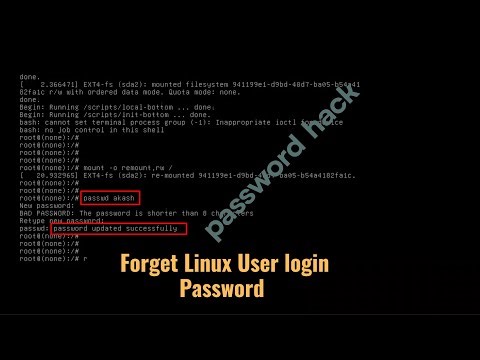 Forgot Linux Password? Reset Any User Password in 2 Minutes (Ubuntu/Linux)