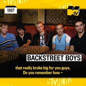 It's been 25 years since the Backstreet Boys released their debut album internationally. Back in 1997, they spoke with us about breaking big over seas, and their master plan to proving themselves in the U.S. ❤️ | MTV News