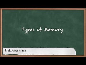 Types of Memory | Embedded Hardware | Embedded System and RTOS