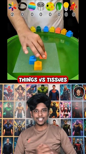 😱 Things Vs Tissues 🧻