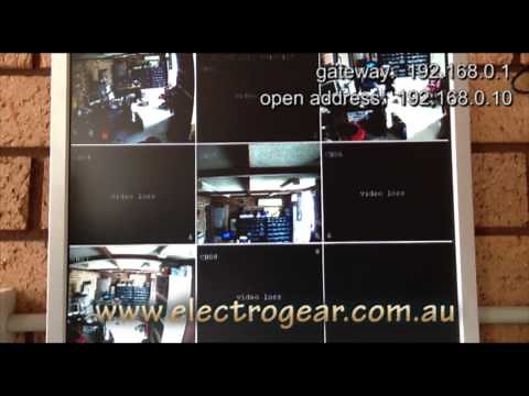 Network Setup for DVR