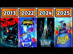 ALL BATMAN ANIMATED SERIES (1968 - 2025)