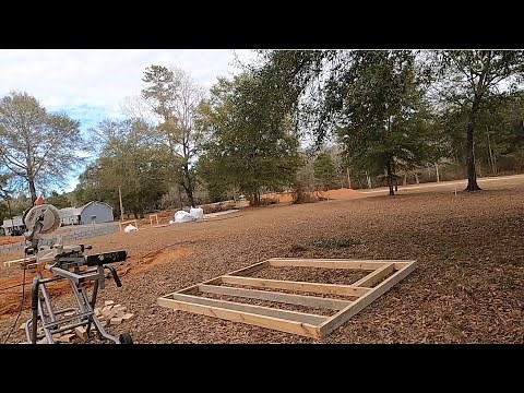 Building a pump house for the well! Part 1