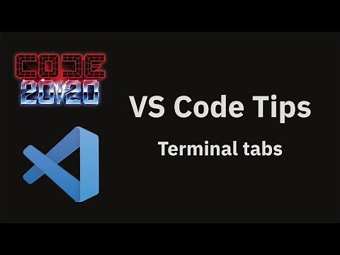 VS Code tips: Terminal tabs