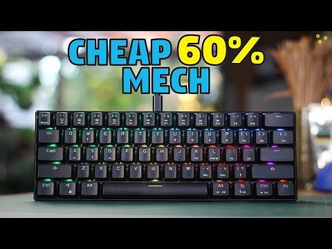 Motospeed CK61 RGB Mechanical Keyboard - Unboxing & Review
