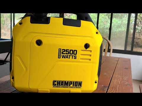 CHAMPION Inverter Generator 2500 Review