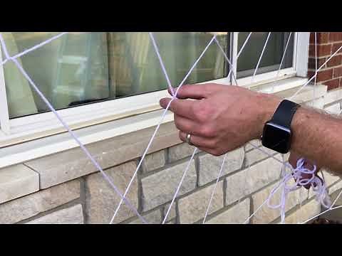 Spider Web Decor DIY