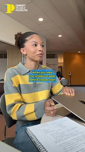 Welcome to College 😂❣️ | Community College of Philadelphia