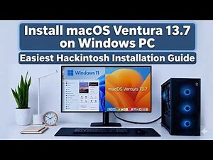 Install macOS Ventura on Any Windows PC - Intel /AMD | Complete Step-by-Step Hackintosh Guide (2026)