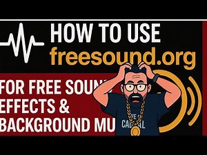 How to Use Freesound org for Free Sound Effects & Background Music