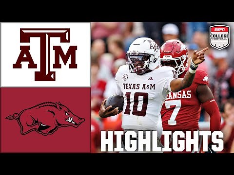 Texas A&M Aggies vs. Arkansas Razorbacks | Full Game Highlights | ESPN College Football